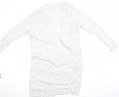 Primark Womens Grey   Cardigan Jumper Size S