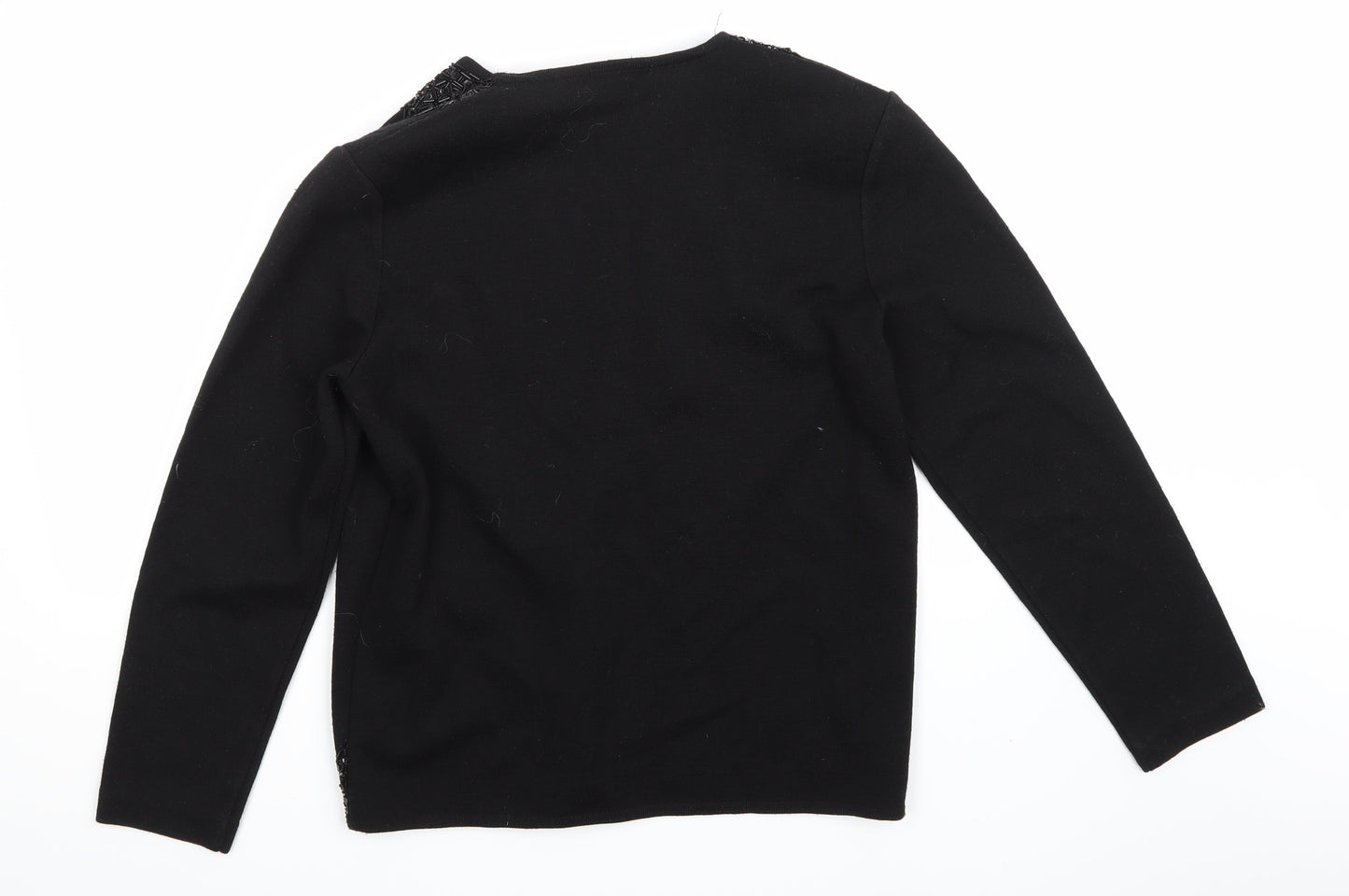 theomiles Womens Black   Cardigan Jumper Size 10