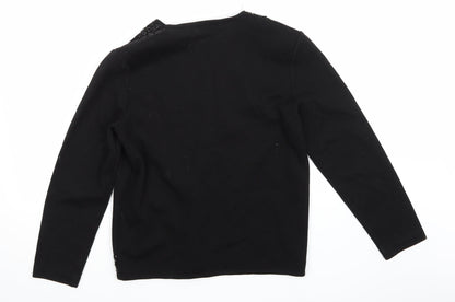 theomiles Womens Black   Cardigan Jumper Size 10