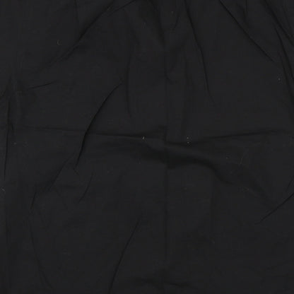 George Mens Black    Button-Up Size 16.5