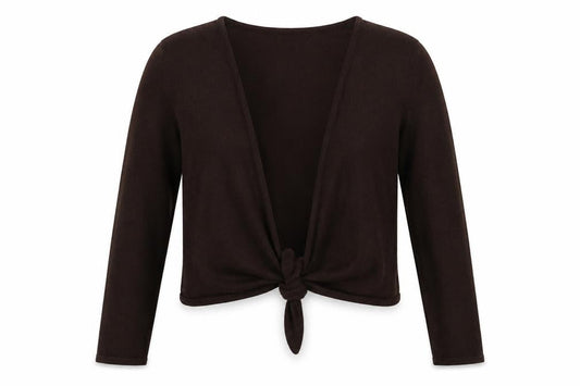 BM Collection Womens Brown   Cardigan Jumper Size XL