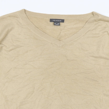 Primark  Womens Beige   Pullover Sweatshirt Size L