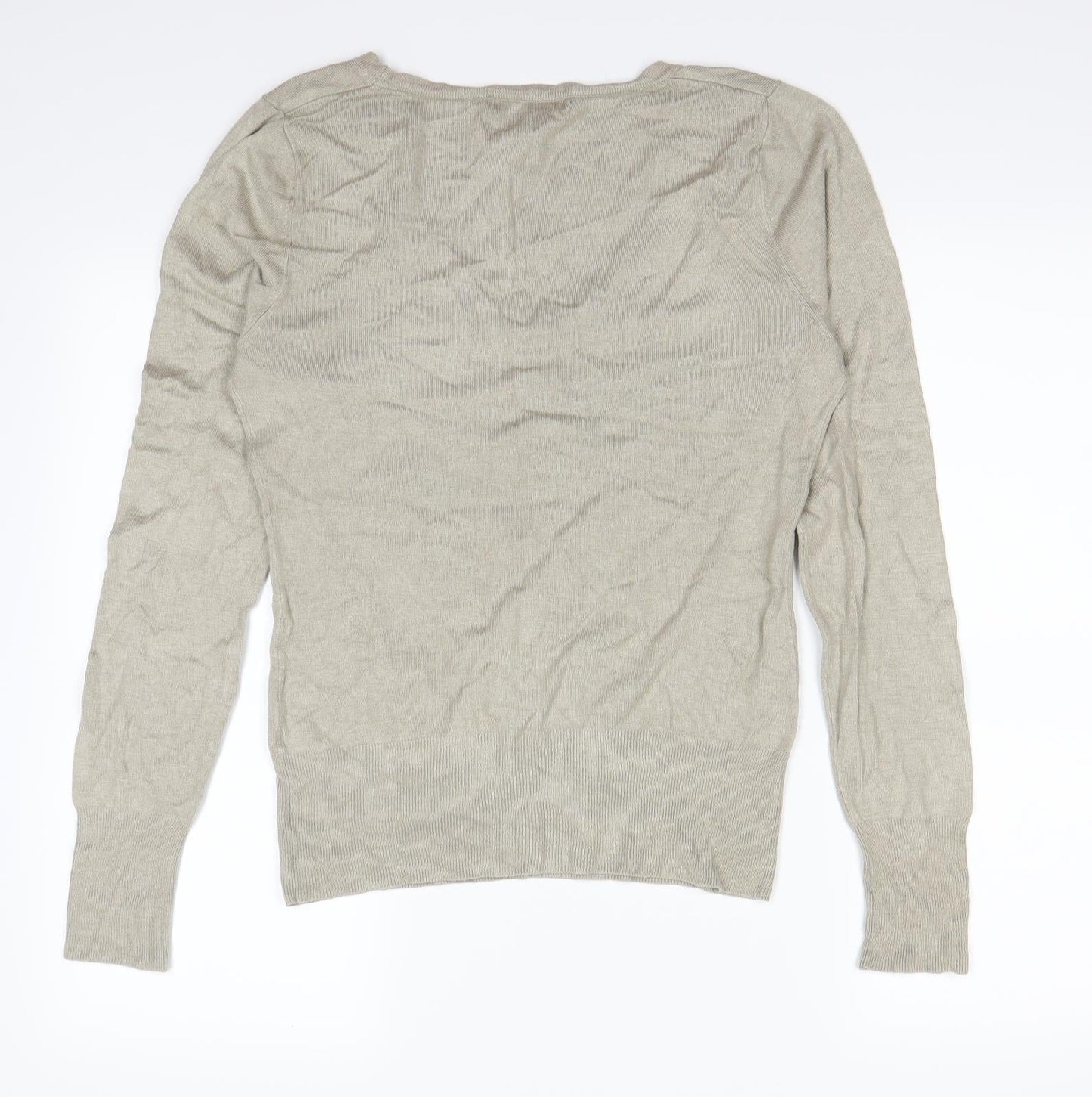 George  Womens Beige   Pullover Sweatshirt Size 12