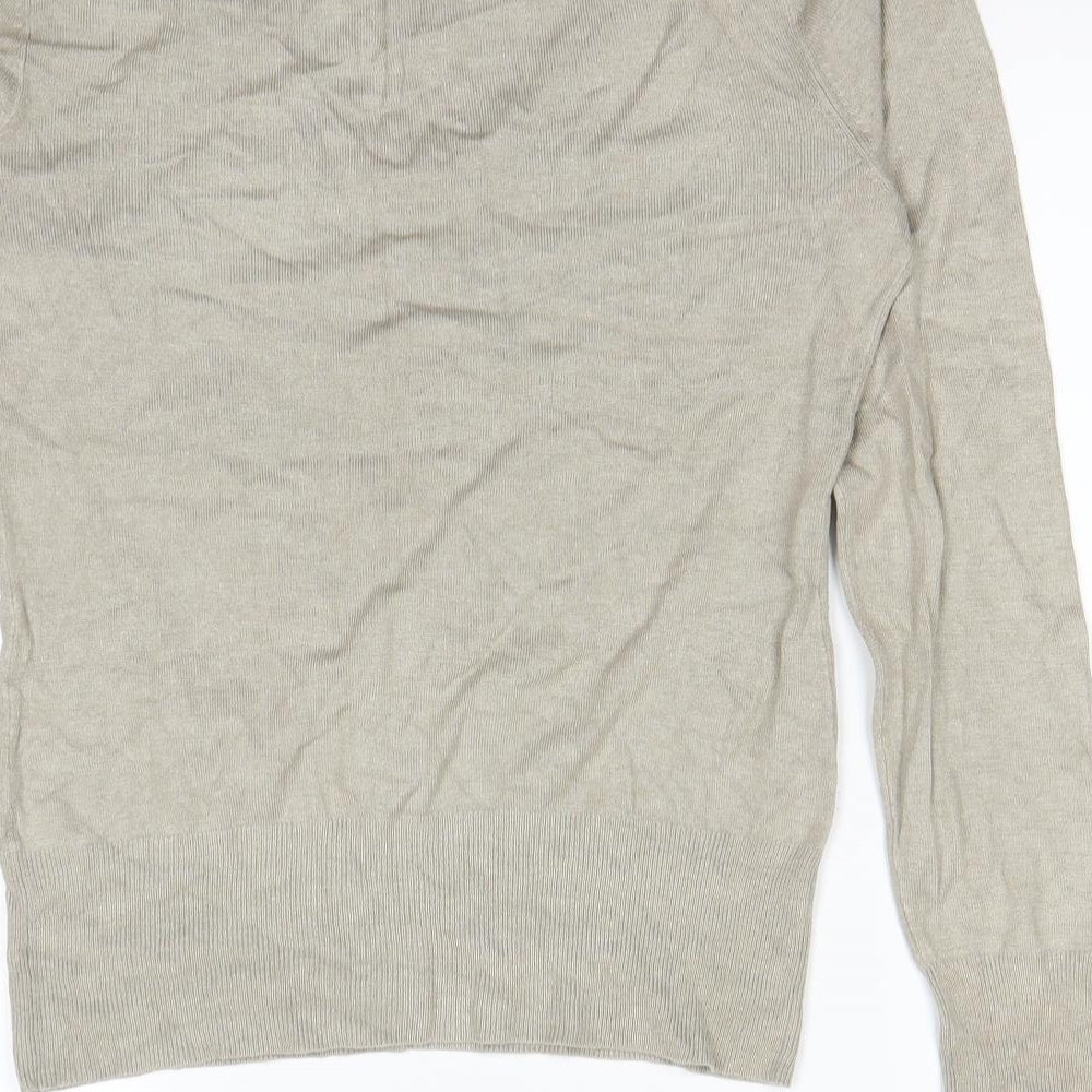 George  Womens Beige   Pullover Sweatshirt Size 12