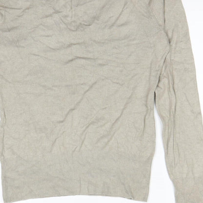 George  Womens Beige   Pullover Sweatshirt Size 12