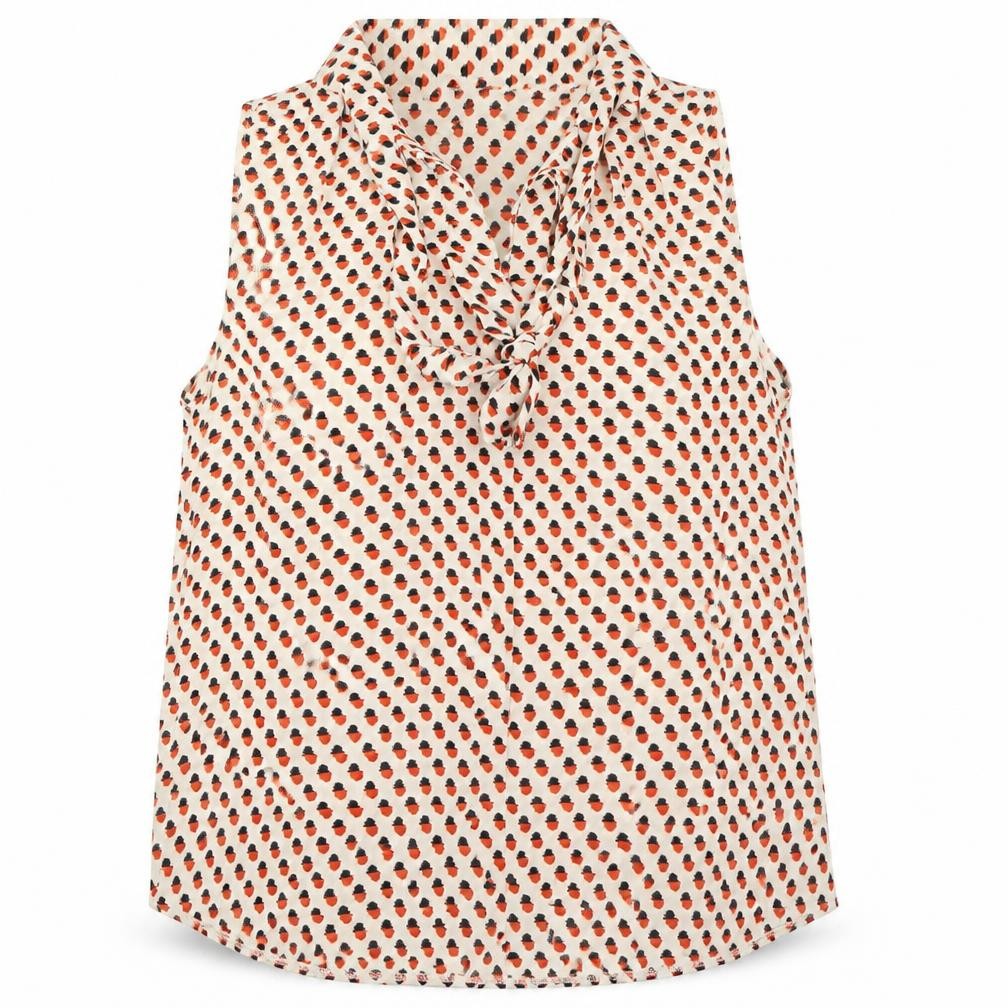 Womens UK Size 6 H&M Red Basic Blouse