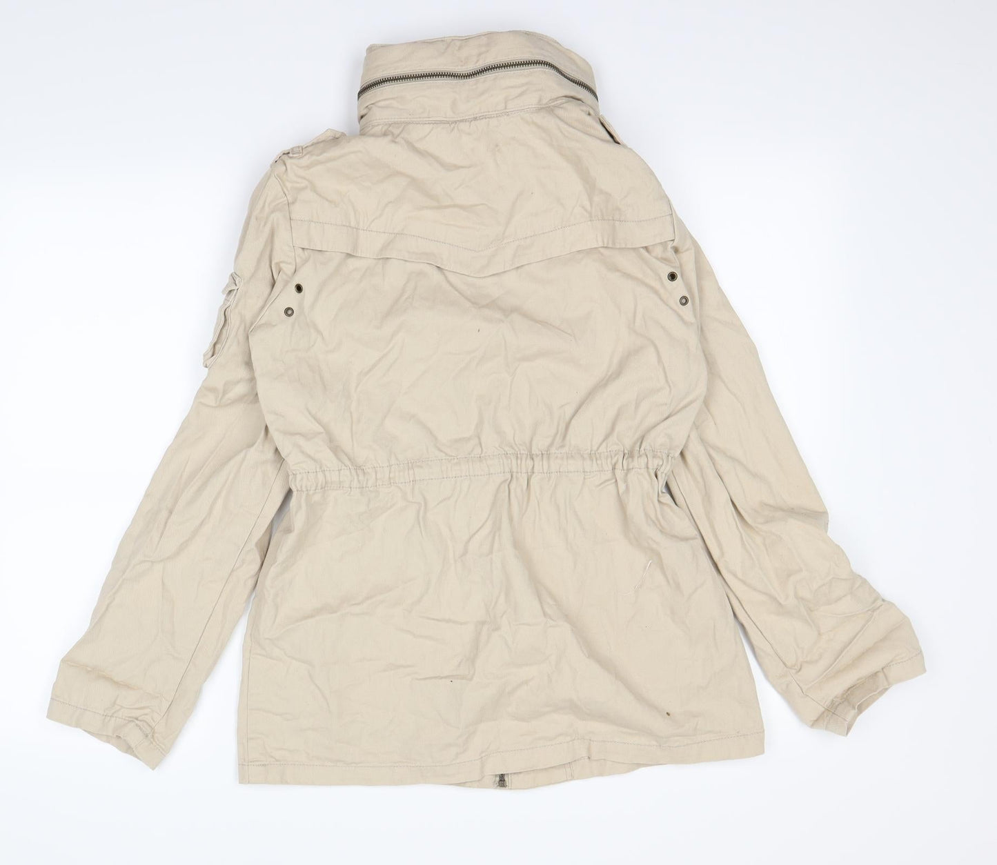 H&M  Womens Beige   Jacket  Size 6