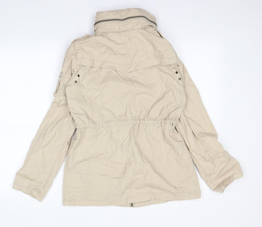 H&M  Womens Beige   Jacket  Size 6
