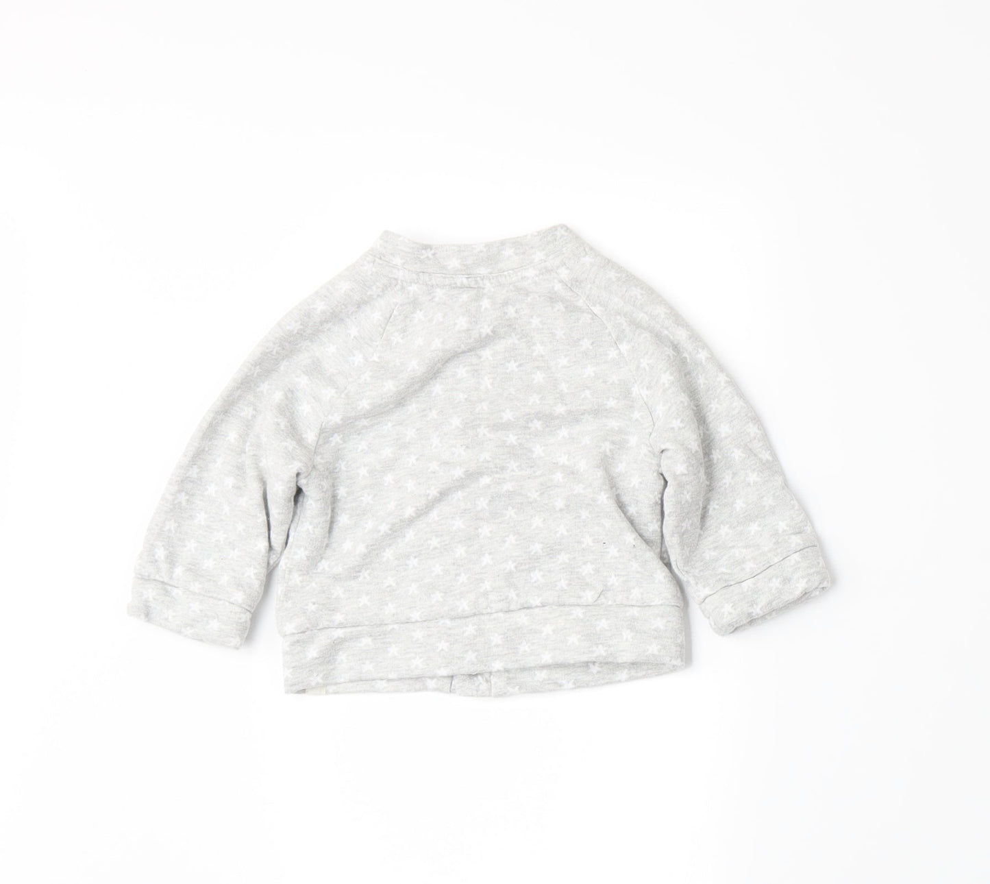 Mothercare Girls Grey   Jacket  Size 3-6 Months