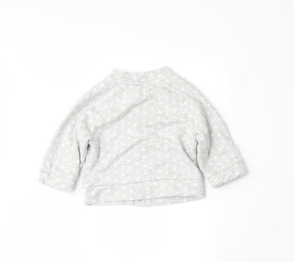 Mothercare Girls Grey   Jacket  Size 3-6 Months
