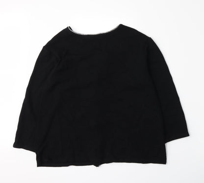 Bonmarché Womens Black   Cardigan Jumper Size M