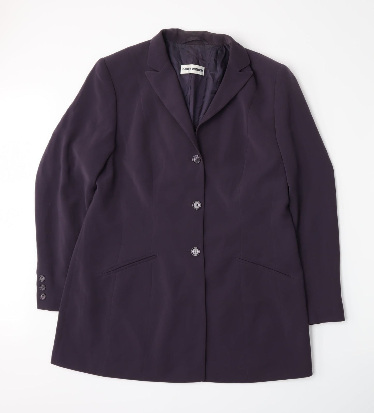 Gerry Weber Womens Purple   Jacket Suit Jacket Size 16