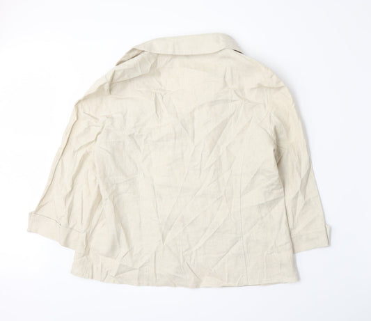 Womens UK Size 16 EWM Beige Jacket