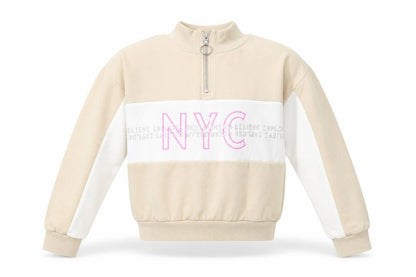 H&M Girls Beige   Pullover Sweatshirt Size 11-12 Years