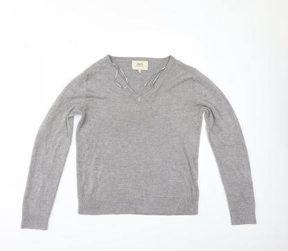 Papaya Womens Grey   Pullover Jumper Size 14