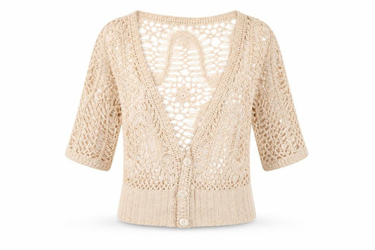 Select Womens Orange   Cardigan Jumper Size S
