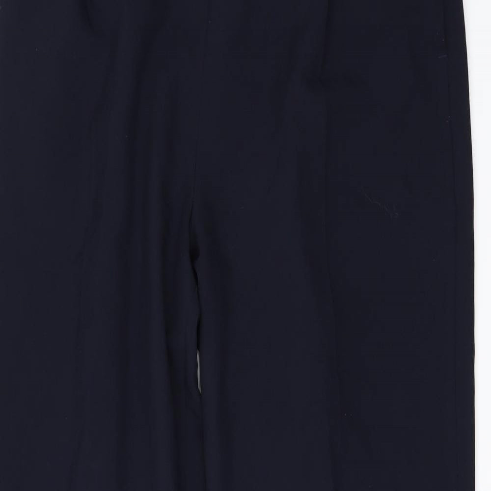 Womens UK Size 18 BM Regular Fit  Blue Trousers
