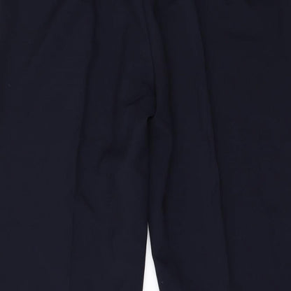 Womens UK Size 18 BM Regular Fit  Blue Trousers