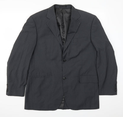 Mens UK Size 42 C&A Regular Grey Suit Jacket