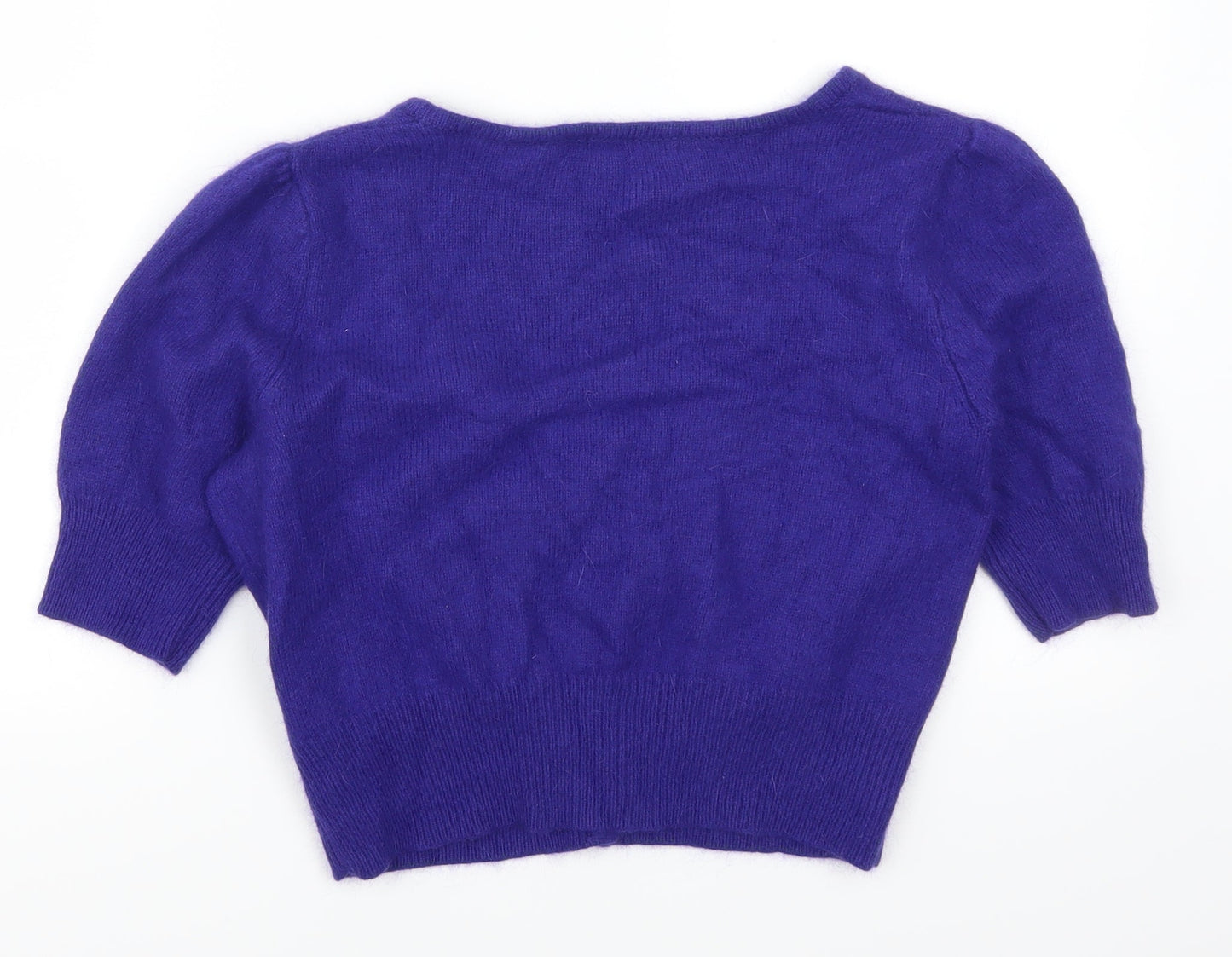 Marks and Spencer Womens Blue   Cardigan Jumper Size 14