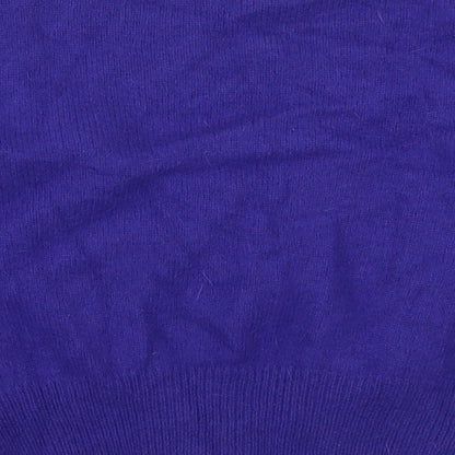 Marks and Spencer Womens Blue   Cardigan Jumper Size 14