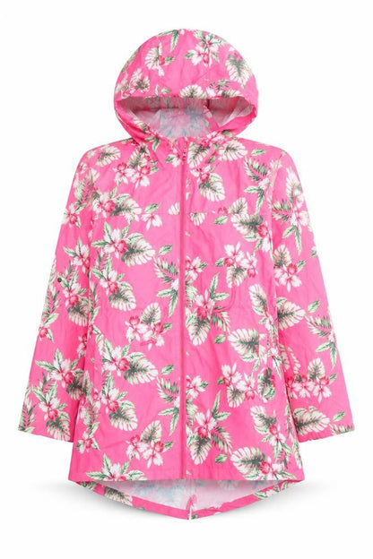 Womens UK Size S Atmosphere Pink Parka Coat