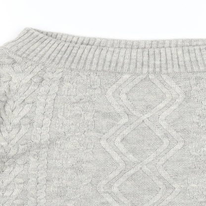 George Womens Grey   Pullover Jumper Size L