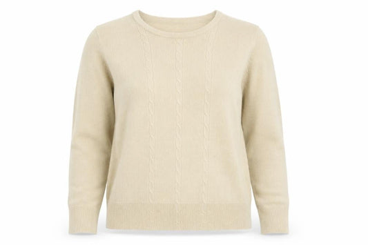 Debbie Morgan Womens Beige   Pullover Jumper Size M