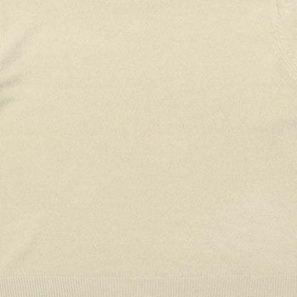 Debbie Morgan Womens Beige   Pullover Jumper Size M