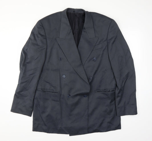 Mens UK Size 42 Horne Brothers Regular Blue Suit Jacket