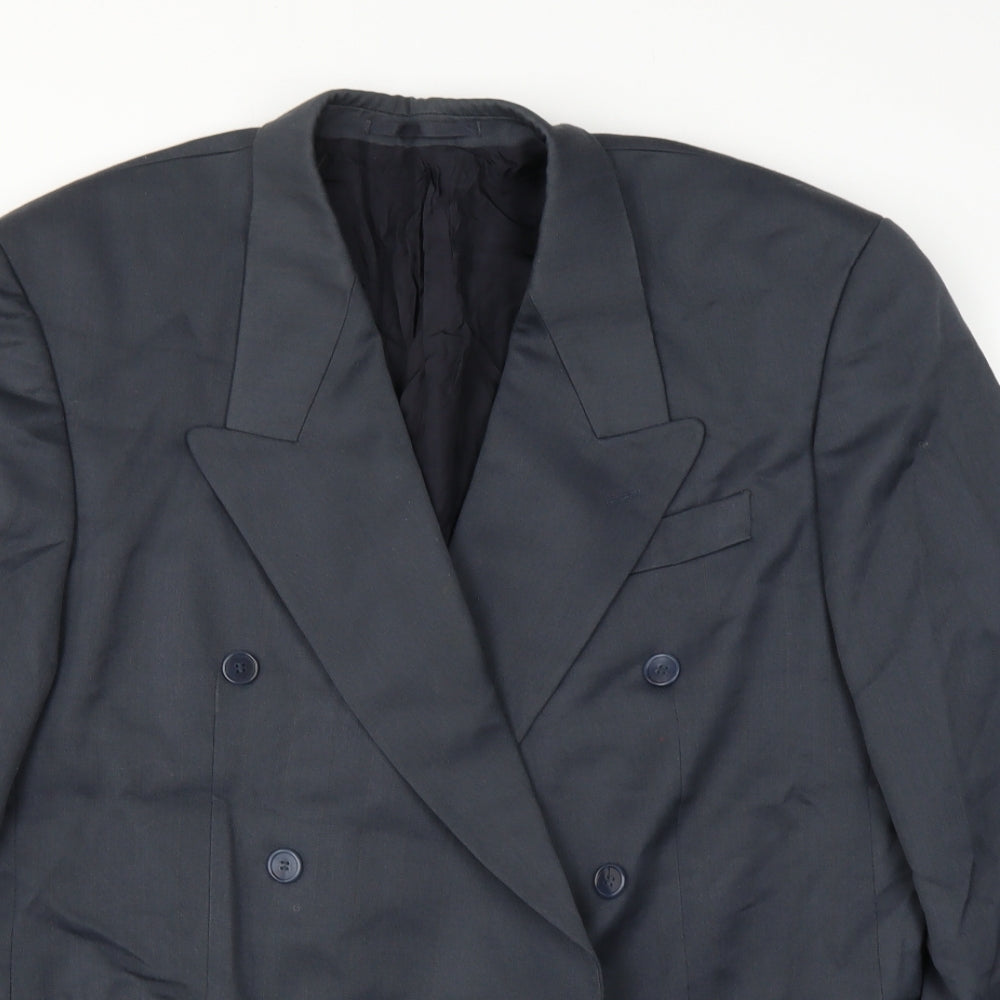 Mens UK Size 42 Horne Brothers Regular Blue Suit Jacket