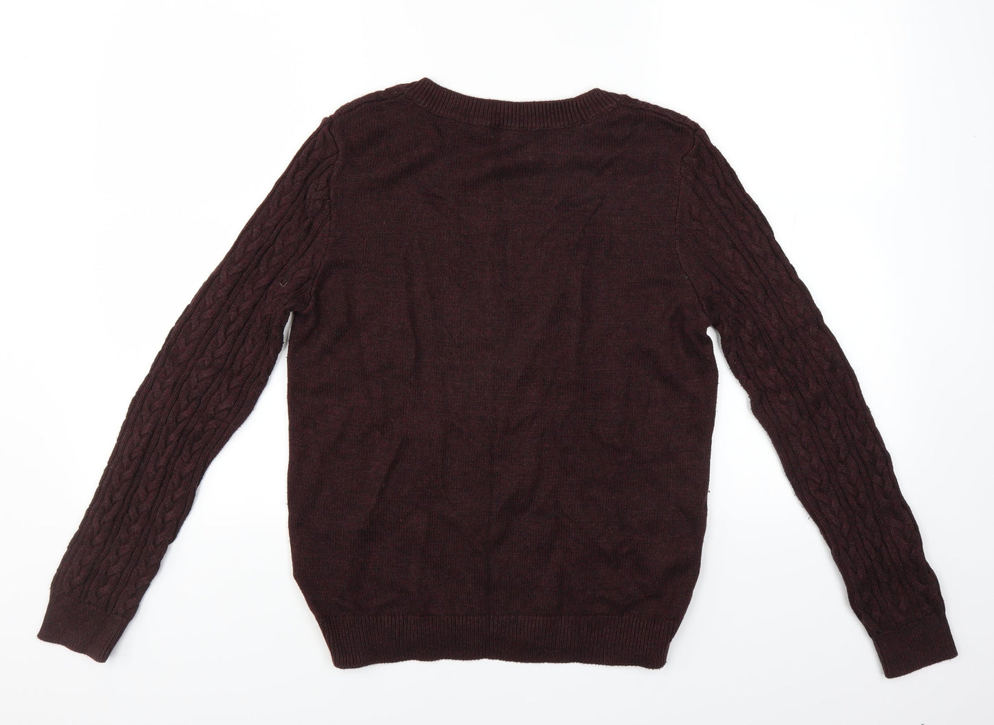 H&M Womens Purple   Pullover Jumper Size M