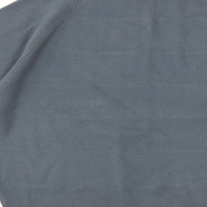 Daniel Reed Mens Grey Striped  Pullover Jumper Size S