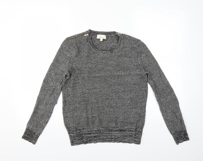 Linea Womens Grey   Pullover Jumper Size S