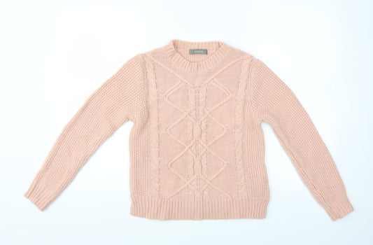 Oasis Womens Pink   Pullover Jumper Size S