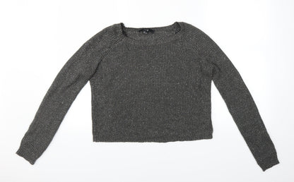 XXI Womens Grey   Pullover Jumper Size S
