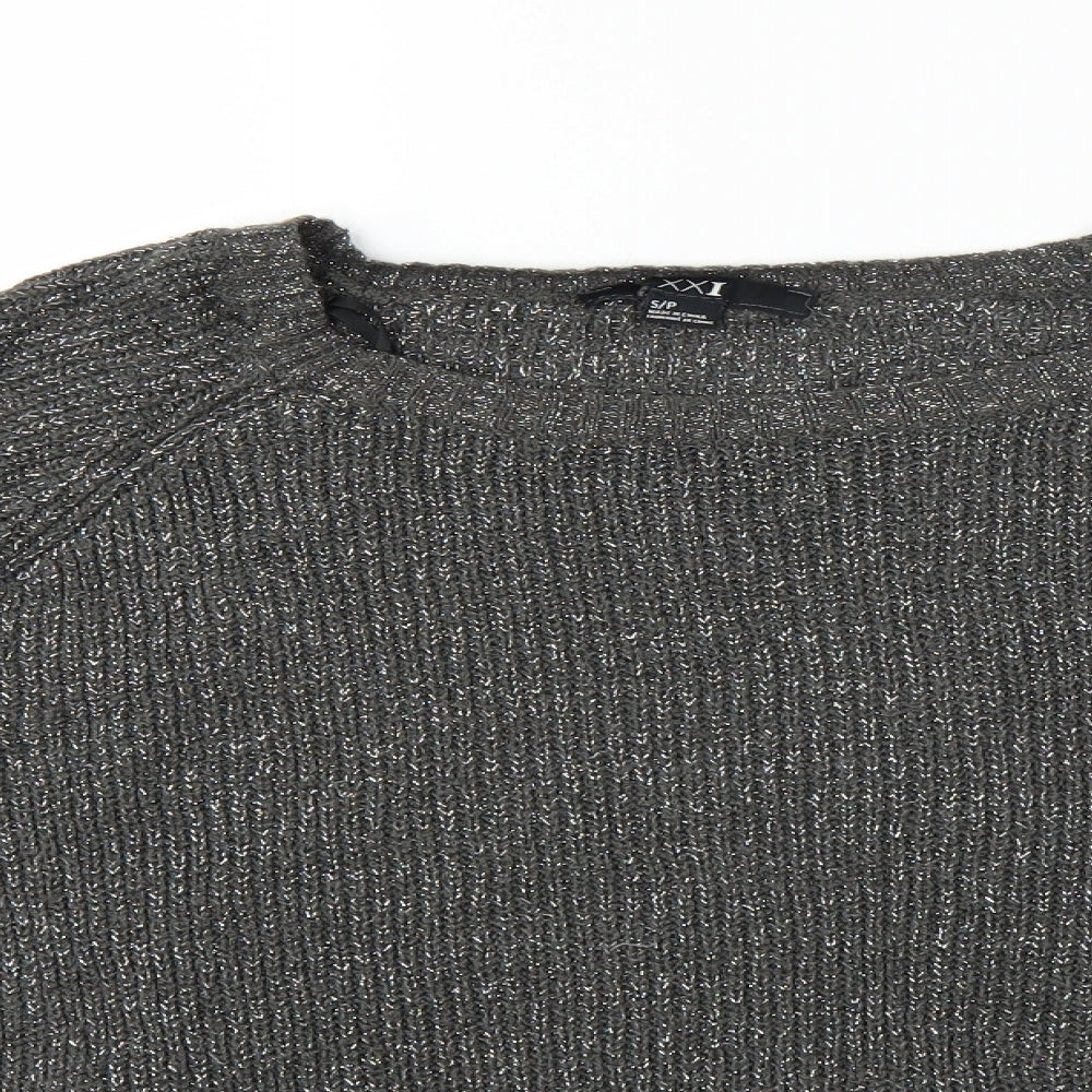 XXI Womens Grey   Pullover Jumper Size S