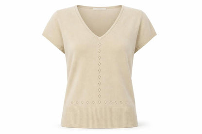 Marks & Spencer Womens Beige   Pullover Jumper Size 12