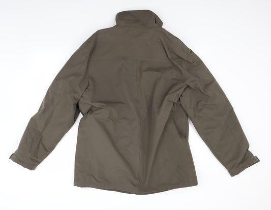Aldon Mens Green   Overcoat Coat Size M