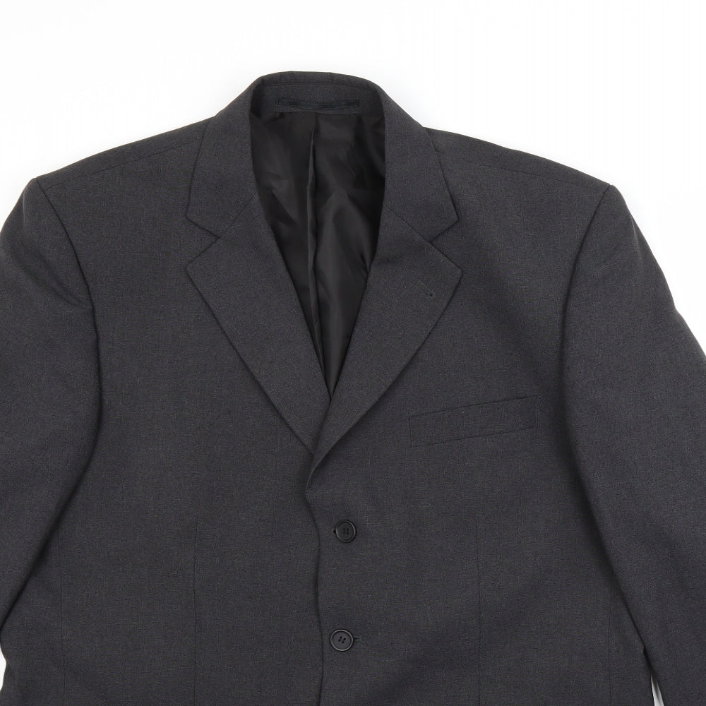 F&F Mens Grey   Jacket Blazer Size 42