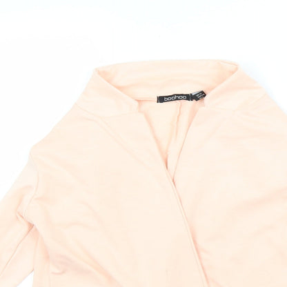 Boohoo Womens Beige   Cape Jumper Size 12