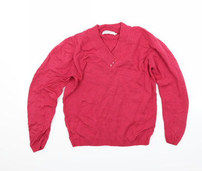 EWA Womens Red   Pullover Jumper Size S