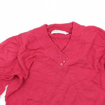 EWA Womens Red   Pullover Jumper Size S