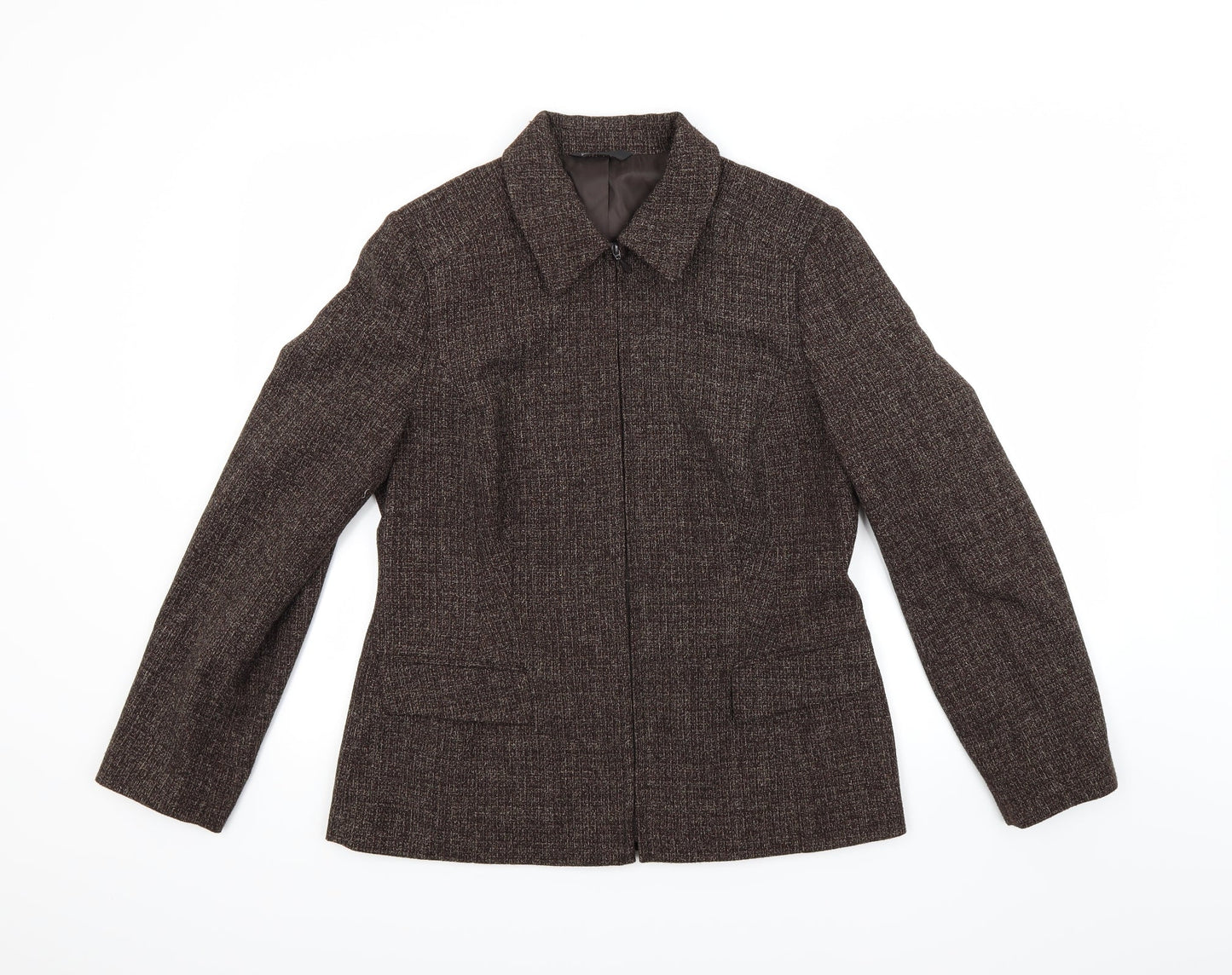 Womens UK Size 12 BHS Brown Jacket