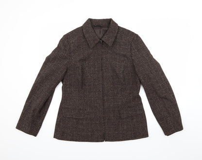 Womens UK Size 12 BHS Brown Jacket