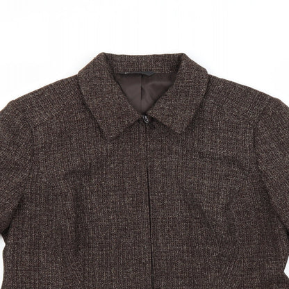 Womens UK Size 12 BHS Brown Jacket