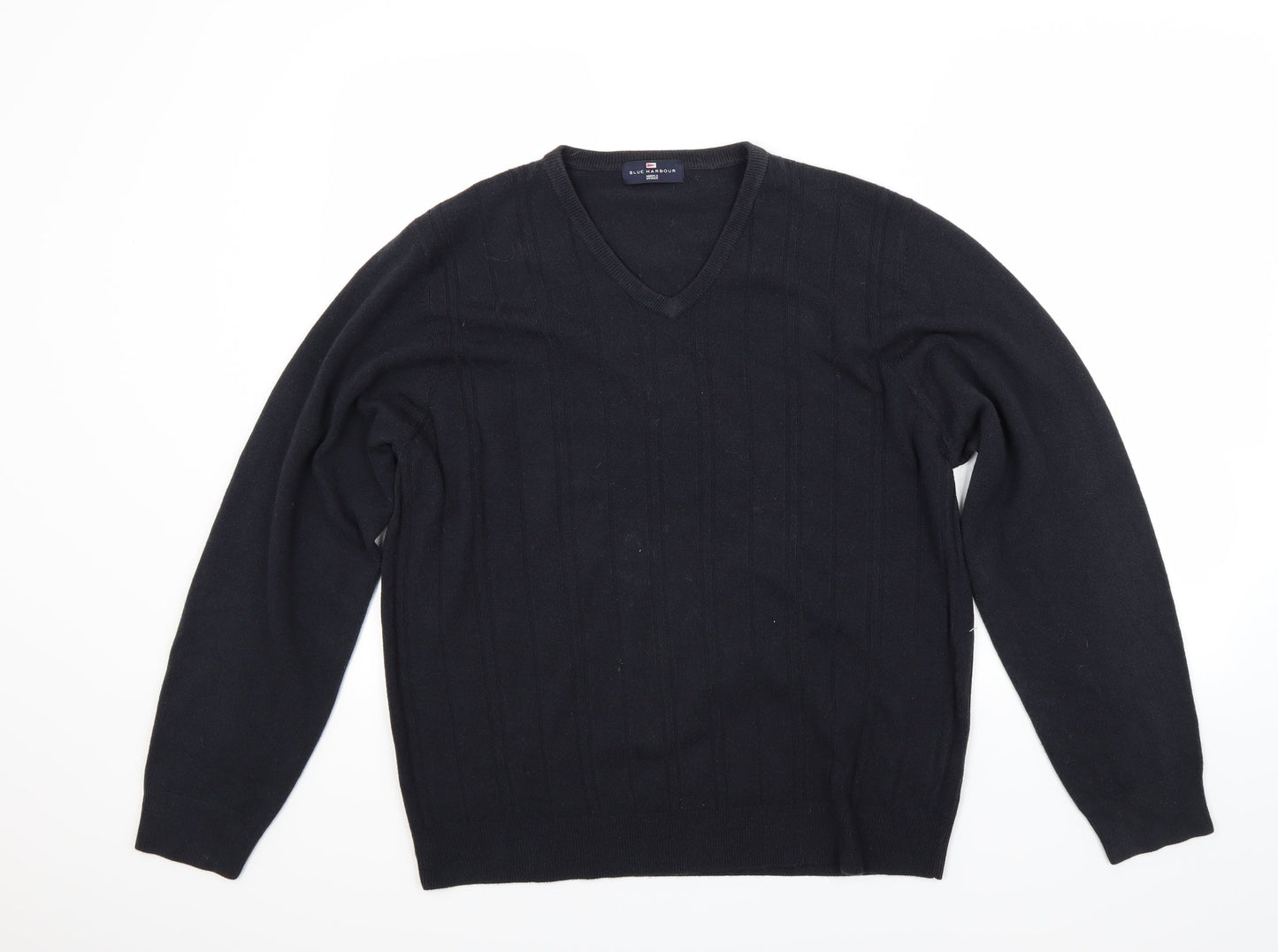 Marks and Spencer Mens Blue   Pullover Jumper Size L