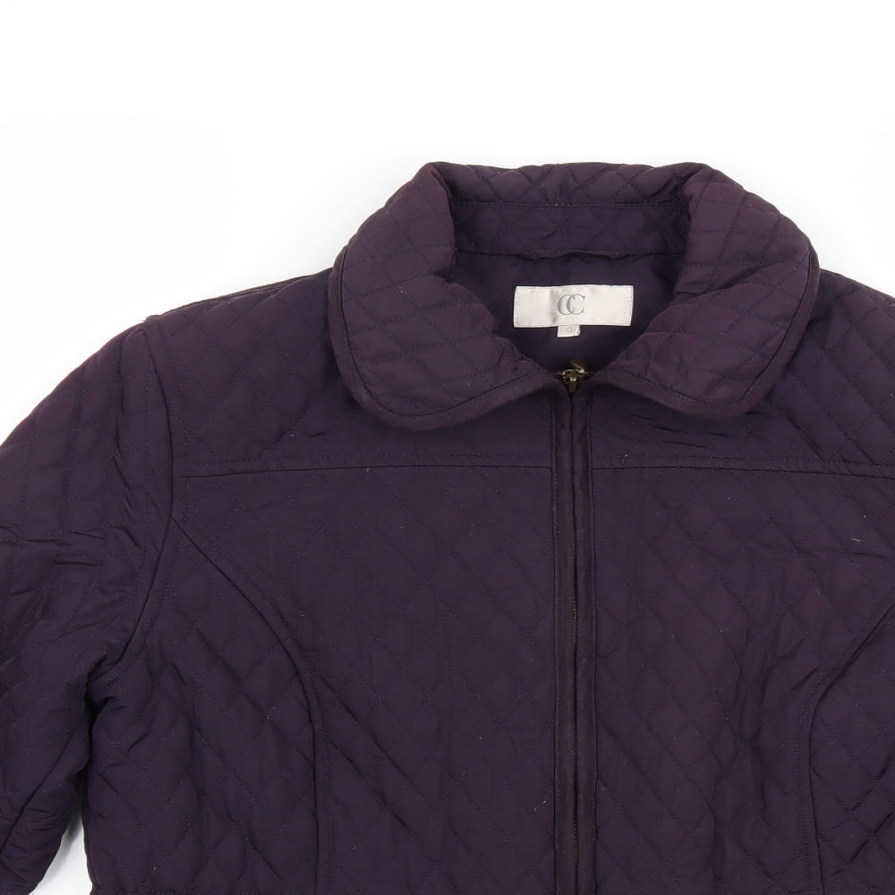 Womens UK Size 10 CC Purple Jacket