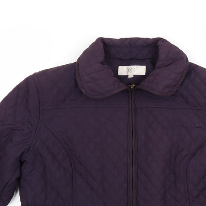 Womens UK Size 10 CC Purple Jacket