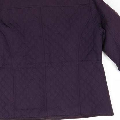 Womens UK Size 10 CC Purple Jacket
